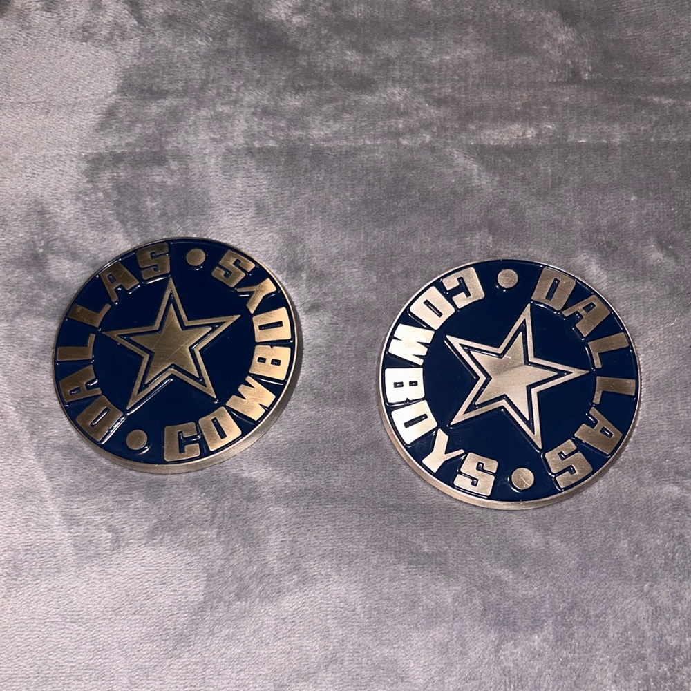 Dallas Cowboys Blue and Silver Coasters